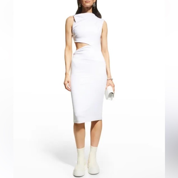 New! Et Ochs Chloe Waist Cut Out Dress 🤍 sz 12 NWT! - Picture 8 of 15